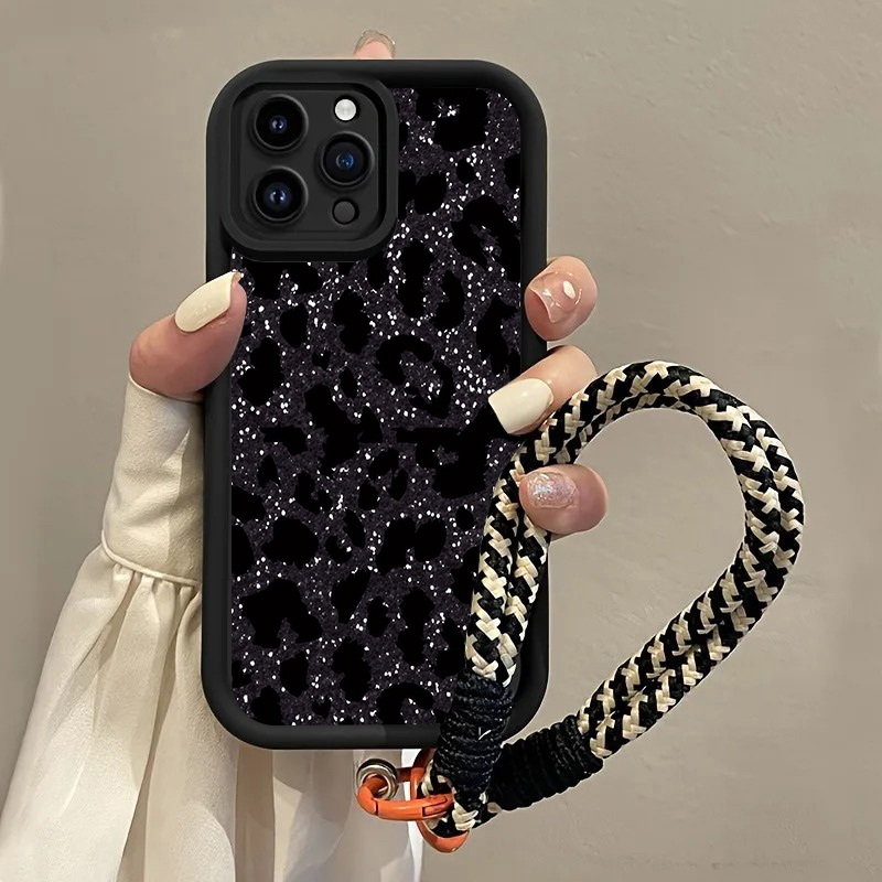 Black Spotted Leopard Hang Str - Samsung Galaxy Strap 评论和价格