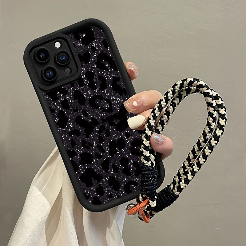 Black Spotted Leopard Hang Str - Samsung Galaxy Strap 评论和价格