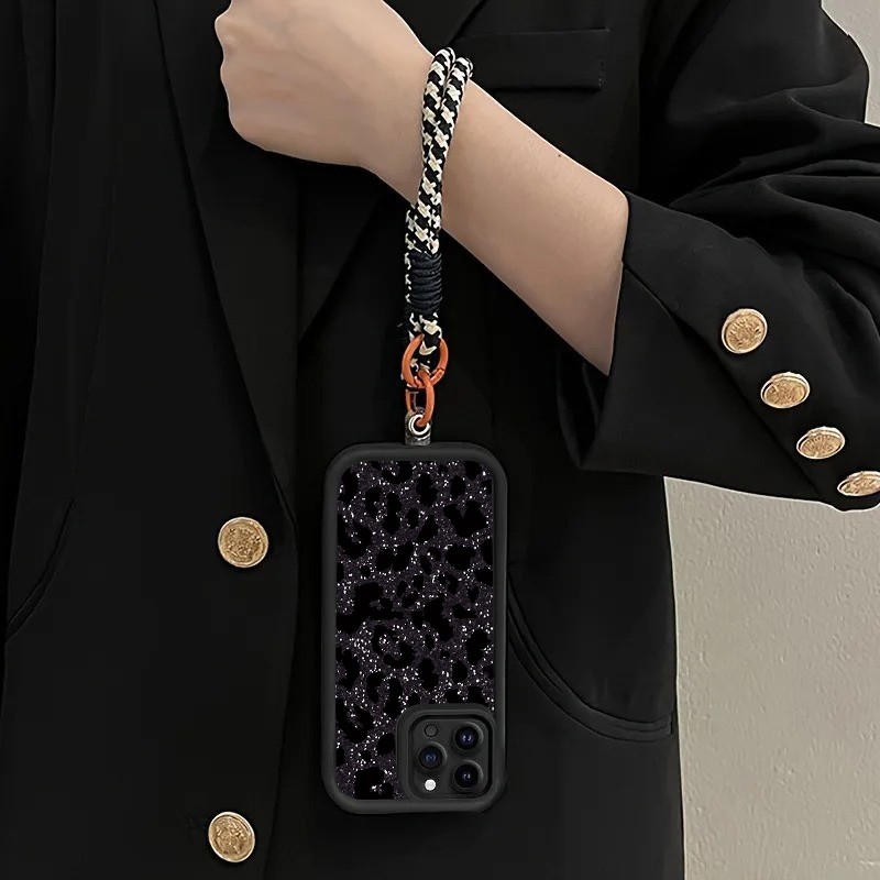 Black Spotted Leopard Hang Str - Samsung Galaxy Strap 评论和价格