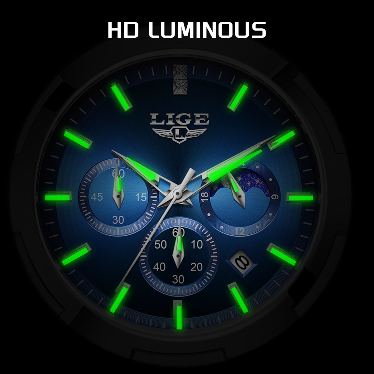 LIGE Top Brand Luxury Watch Wo - Smartwatch Watches For Women Branded 评论和价格