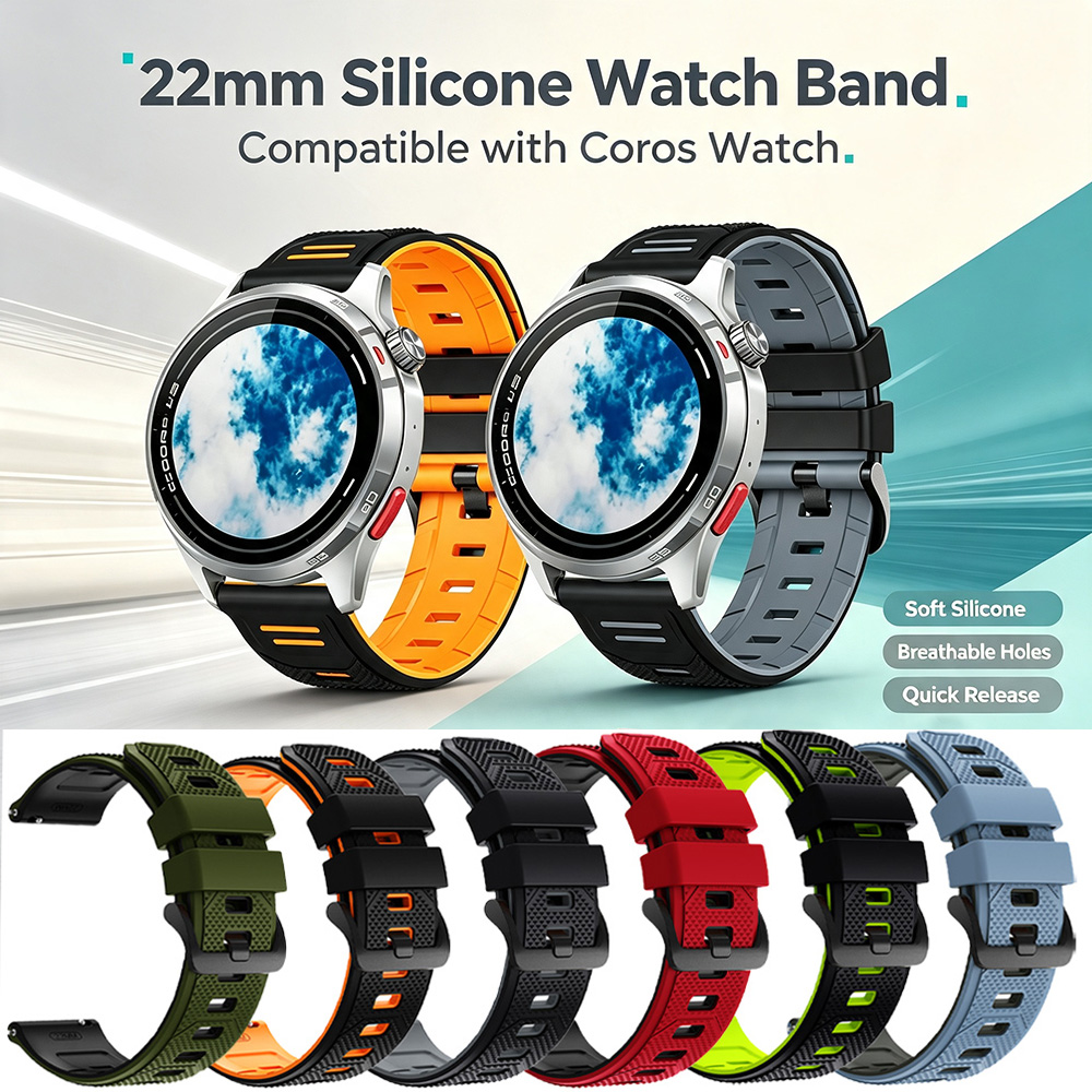 Quick Release 22mm Soft Silico - Titan Watches Smartwatch 评论和价格