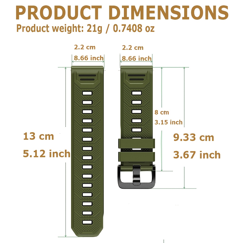 Quick Release 22mm Soft Silico - Titan Watches Smartwatch 评论和价格