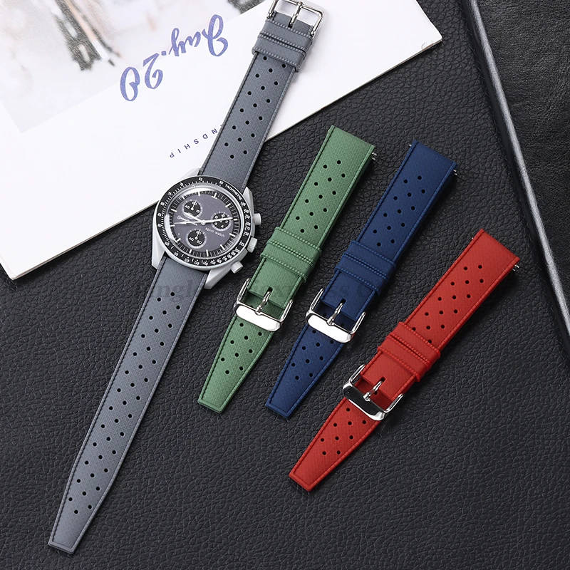 Tropical Silicone Watch Band Q - Seiko Watches Smartwatch 评论和价格