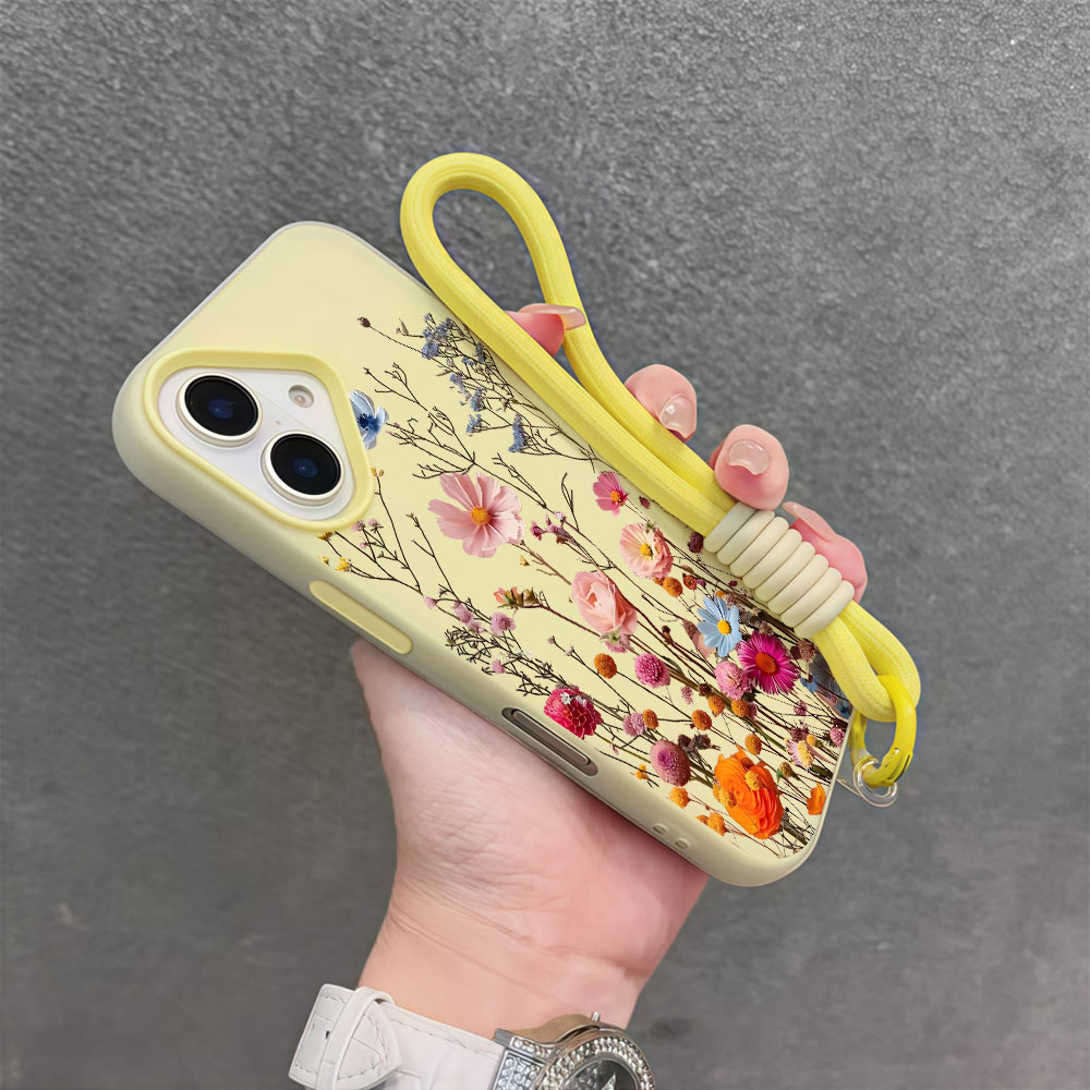 Lanyard Colorful Floral Phone  - Samsung Galaxy Strap 评论和价格