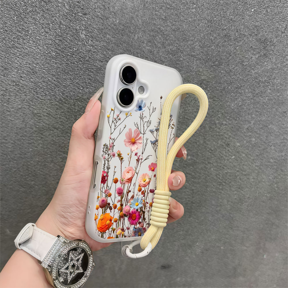 Lanyard Colorful Floral Phone  - Samsung Galaxy Strap 评论和价格