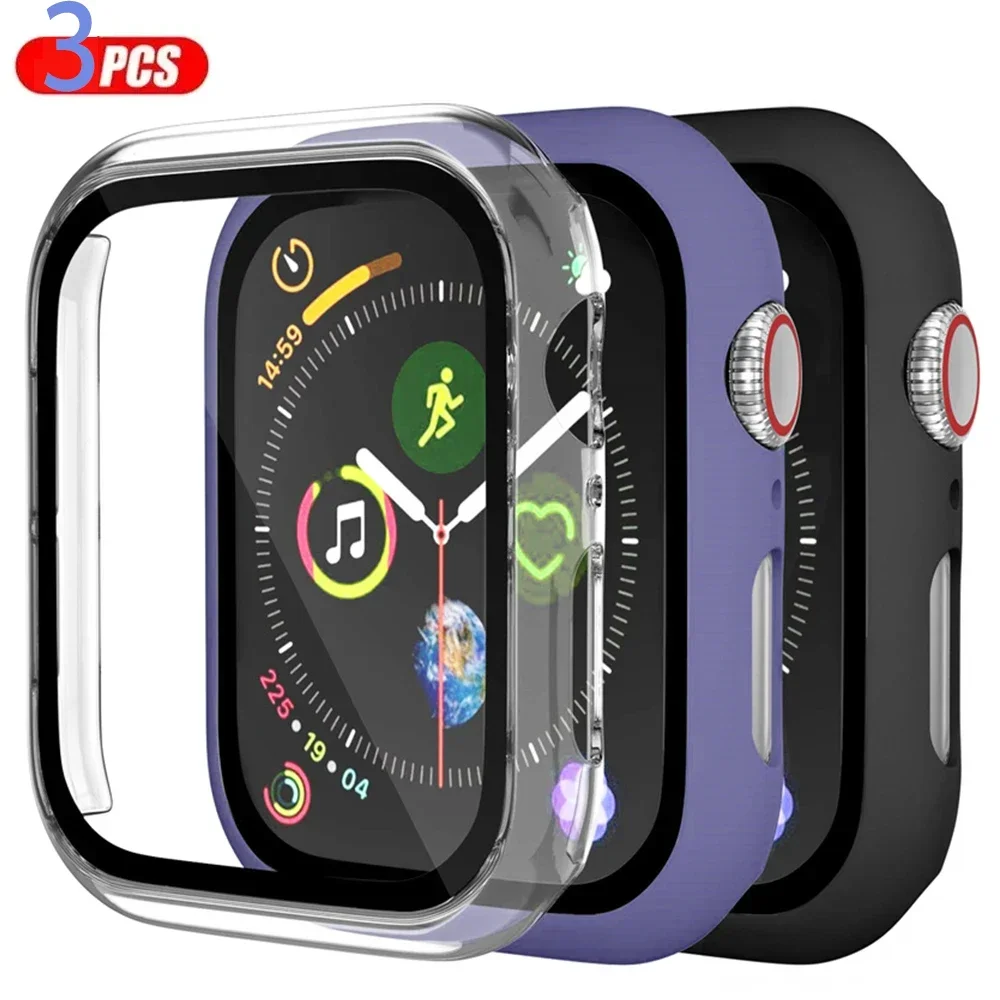 3pack Glass+cover For Apple Wa - Smartwatch Watches Price 评论和价格