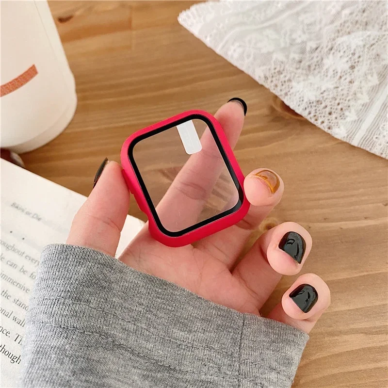 3pack Glass+cover For Apple Wa - Smartwatch Watches Price 评论和价格