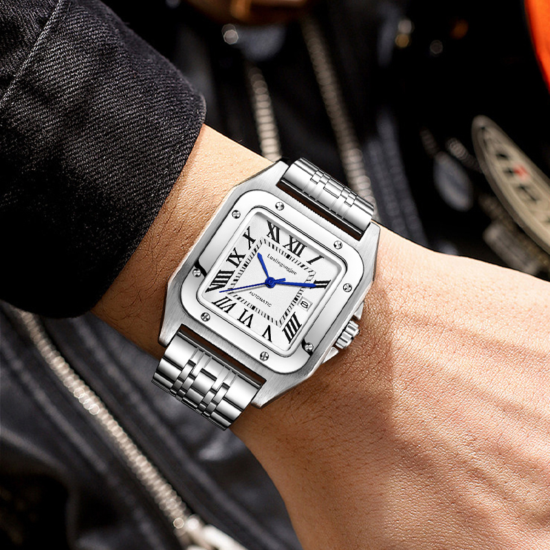 High-End Luxury Square Automat - Cartier Watch Santos 评论和价格