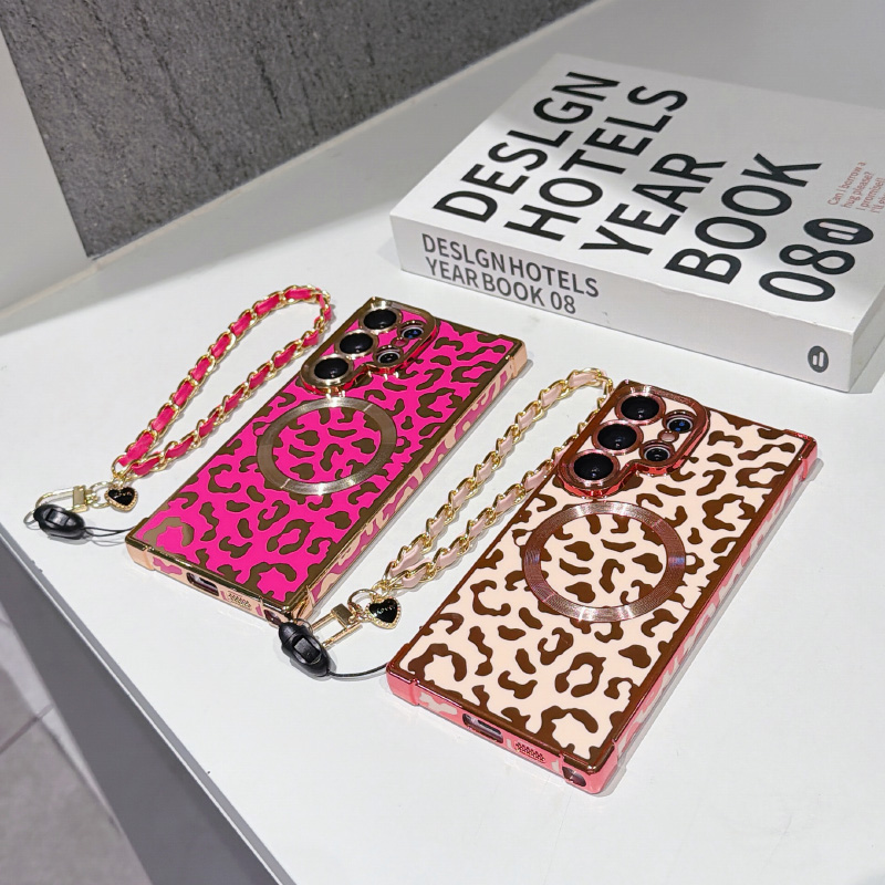 New leopard print magnetic Mag - Samsung Galaxy Strap 评论和价格
