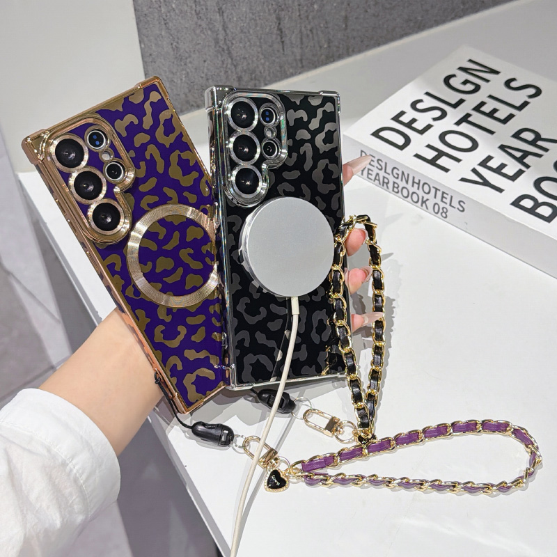 New leopard print magnetic Mag - Samsung Galaxy Strap 评论和价格