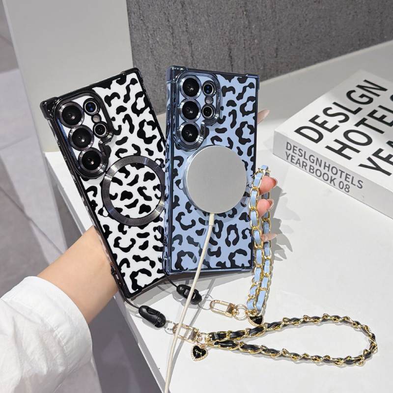 New leopard print magnetic Mag - Samsung Galaxy Strap 评论和价格