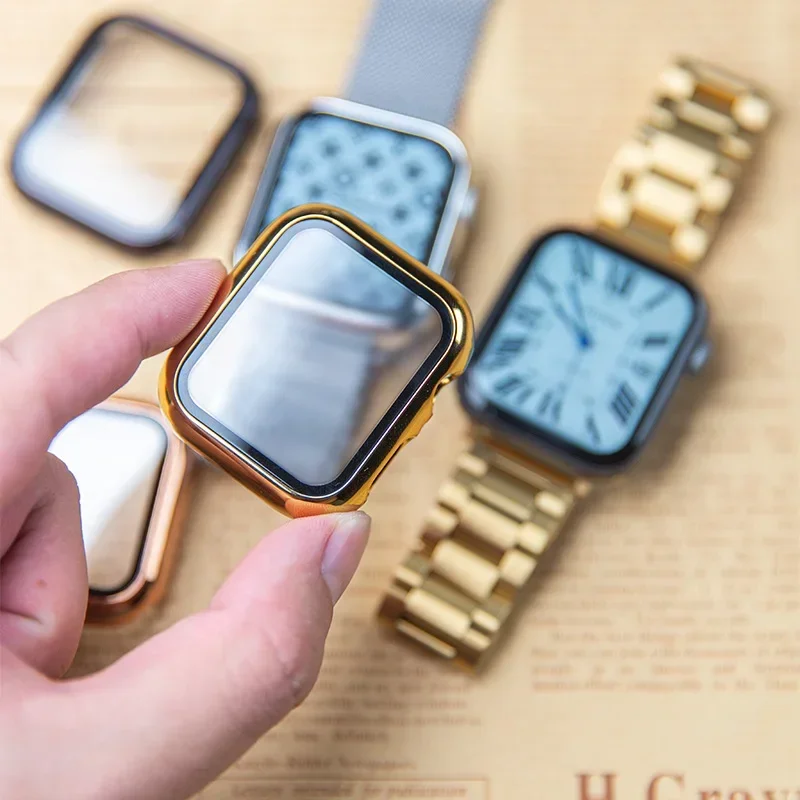 Glass+case For Apple Watch ban - Smartwatch Watches Price 评论和价格