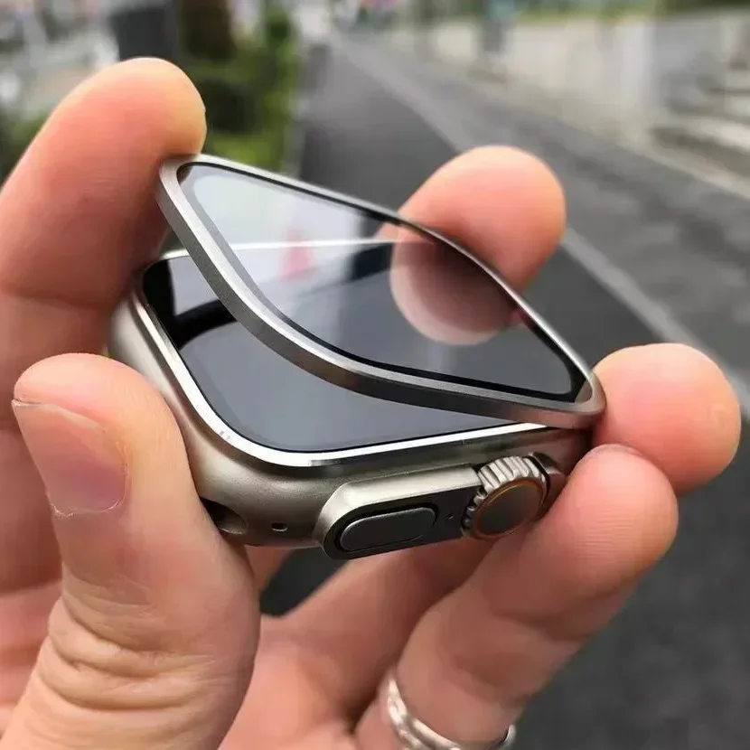 Aluminium Alloy Case+Tempered  - Smartwatch Watches For Mens 评论和价格