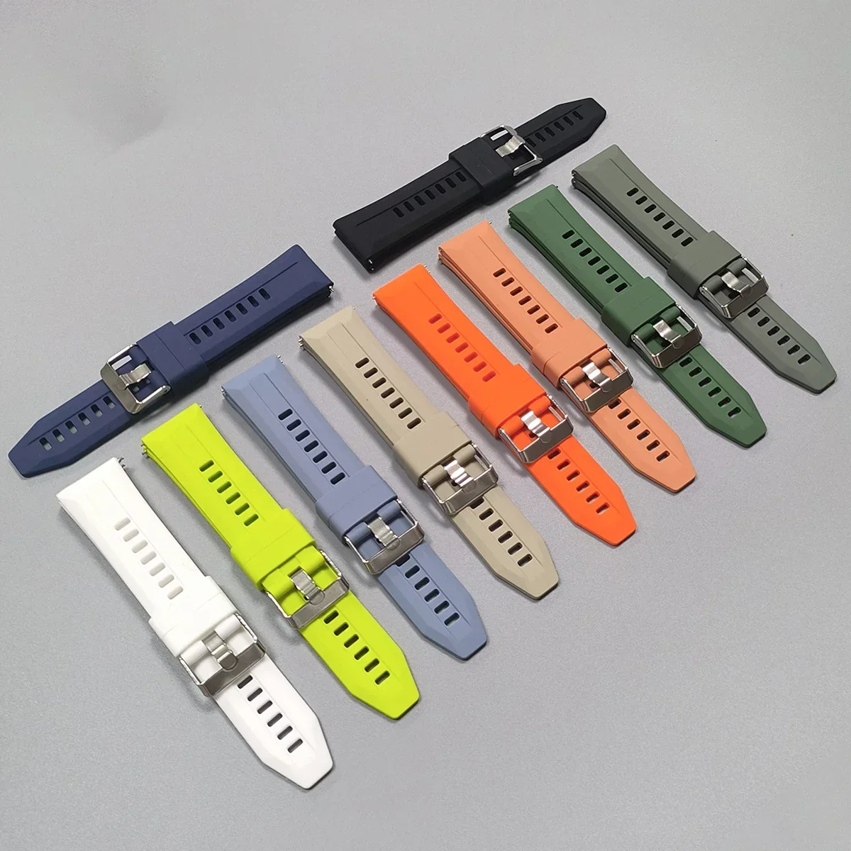 Sports Rubber Watch Strap 22mm - Titan Watches Smartwatch 评论和价格