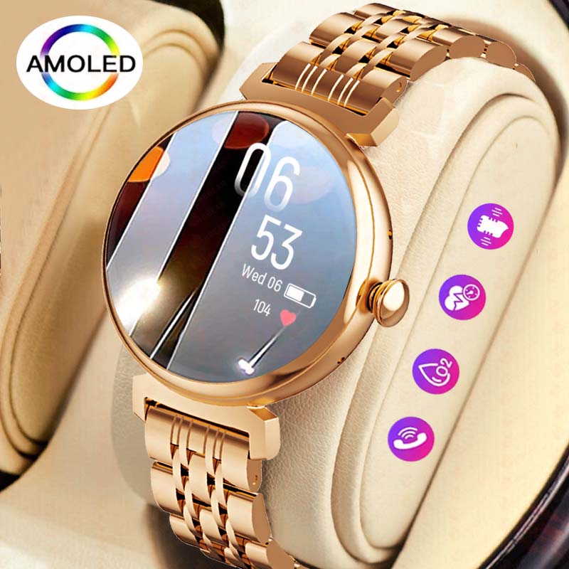 1.04 inch AMOLED Screen Fashio - Watches Ladies Smartwatch 评论和价格