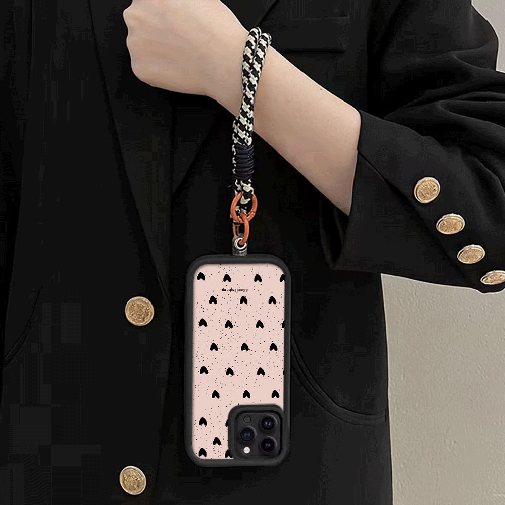 Ink Splattered Black Heart Han - Samsung Galaxy Strap 评论和价格
