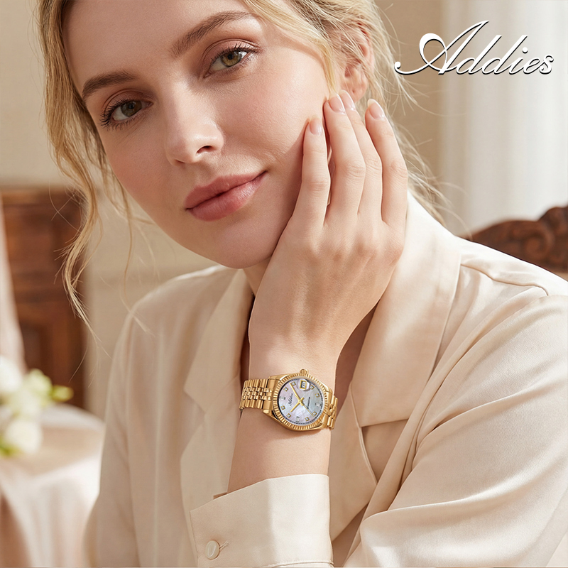 ADDIES 585 Quartz Women's Watc - Waterproof Diving Watch 评论和价格