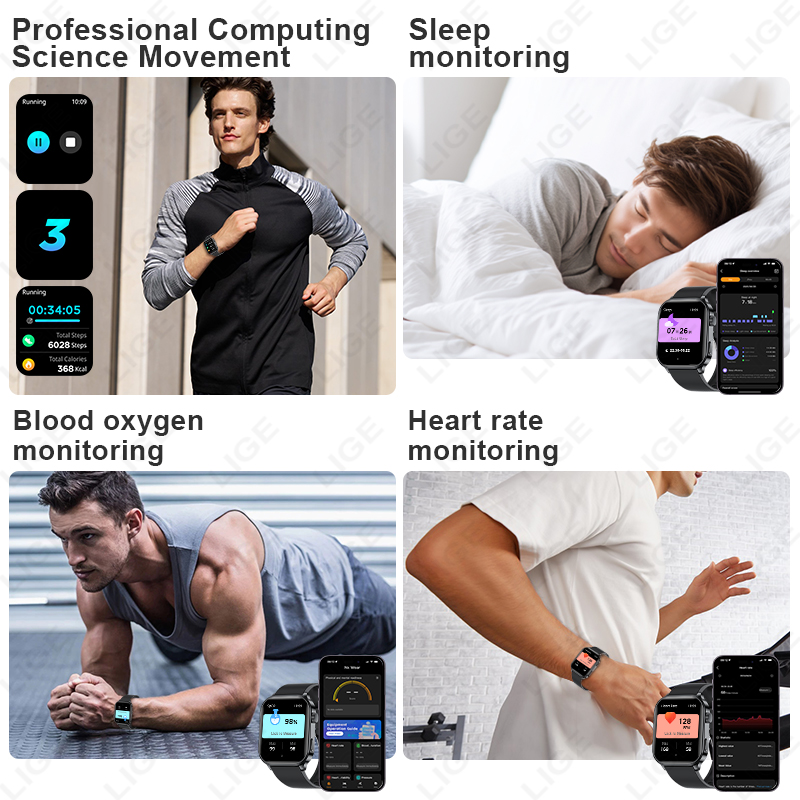 LIGE Original Brand Smart Watc - Smartwatch Watches For Women Branded 评论和价格