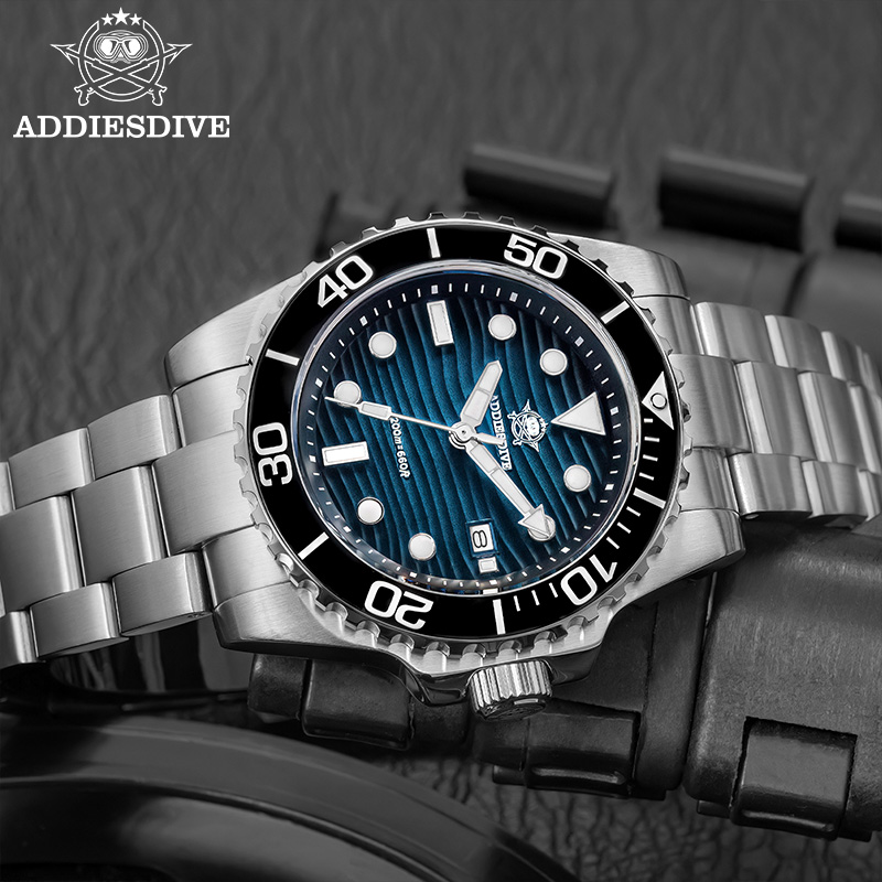 ADDIESDIVE Men's 2115 Quartz W - Waterproof Diving Watch 评论和价格