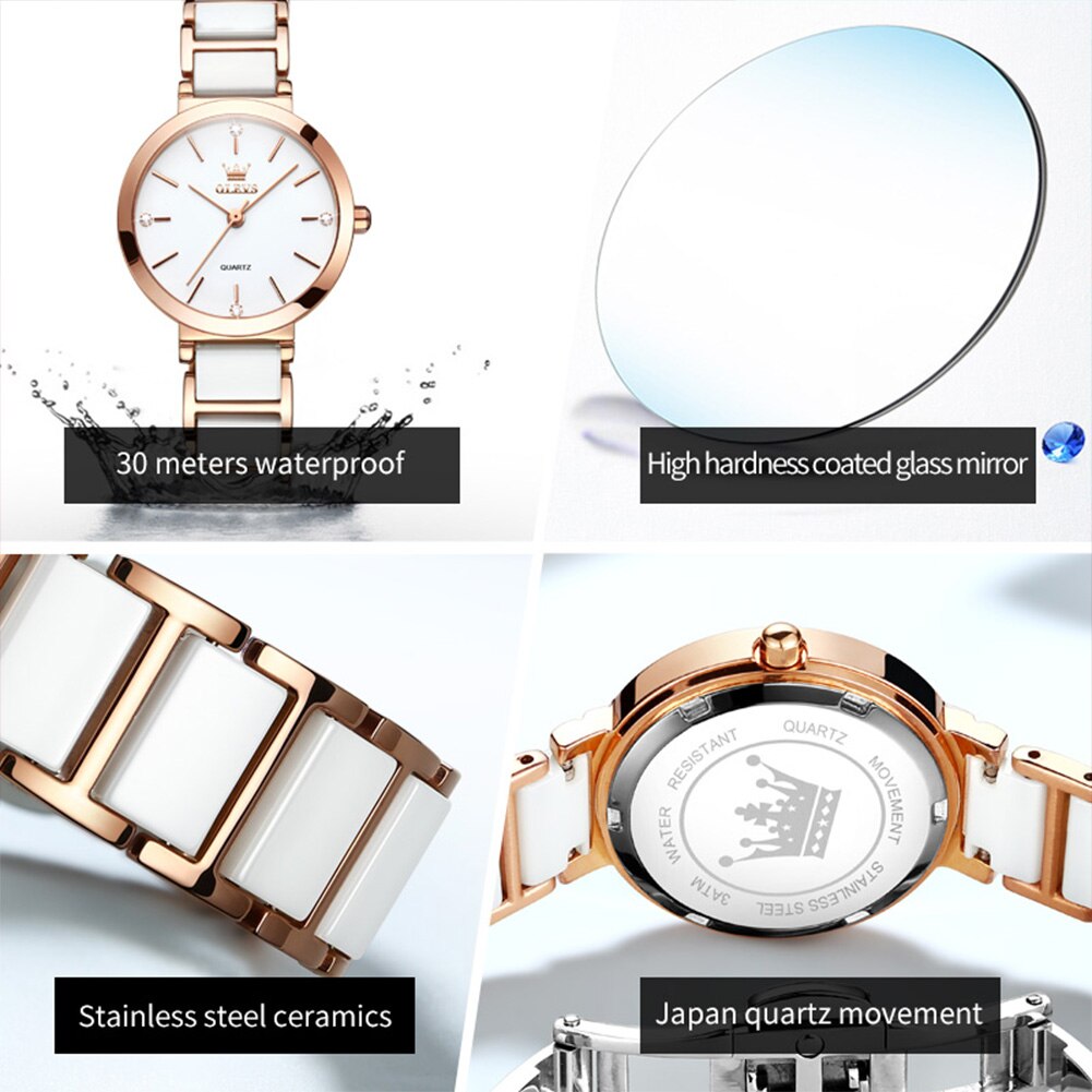 OLEVS Fashion Women Watches Re - Minimalist Thin Watch 评论和价格