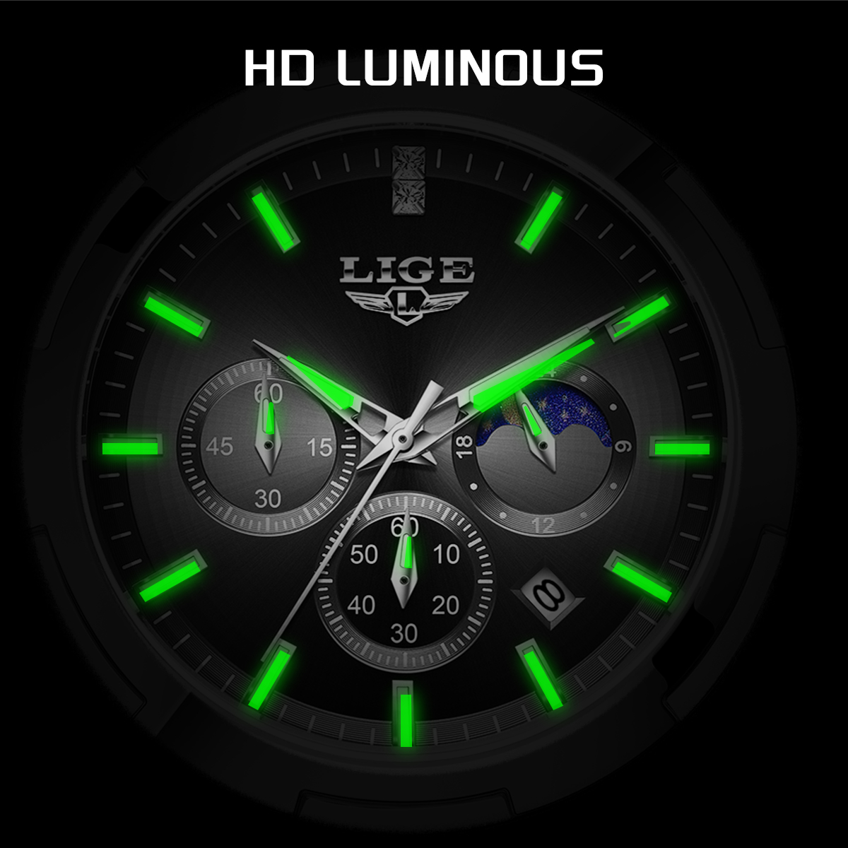 LIGE Top Brand Luxury Watch Wo - Smartwatch Watches For Women Branded 评论和价格